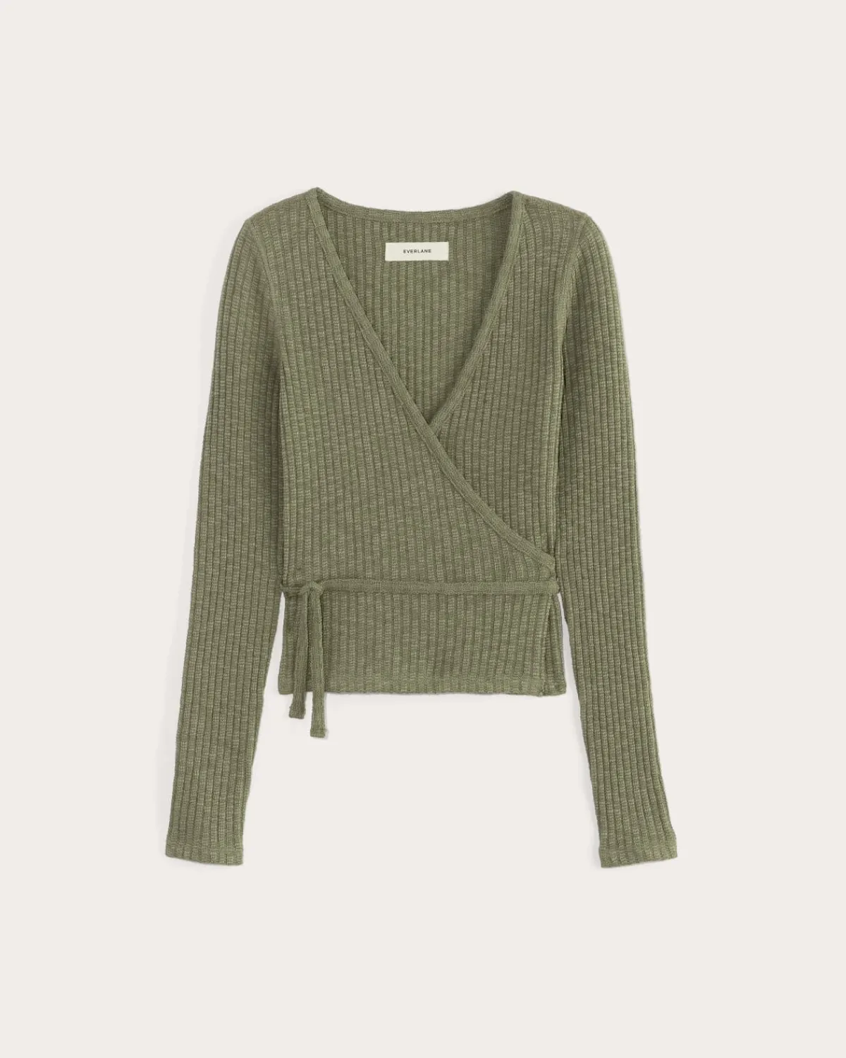 Everlane Tops*The Cozy Rib Wrap Top