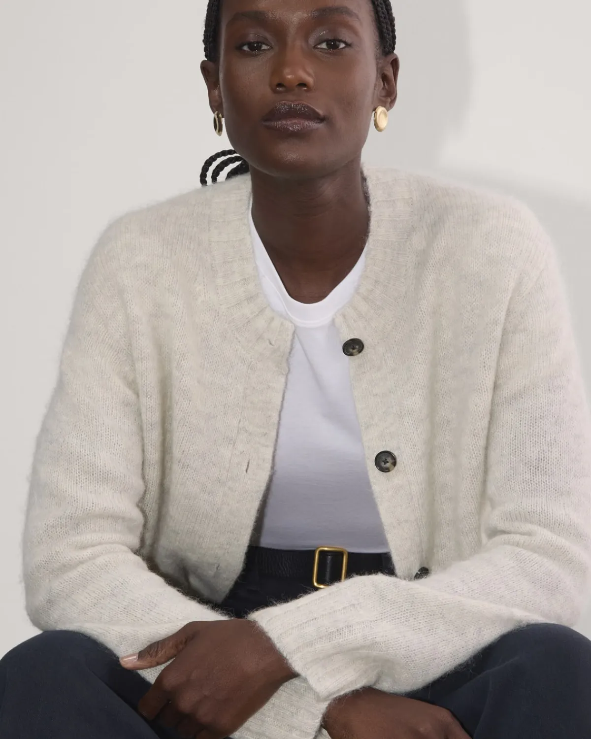 Everlane Sweaters|Crew Sweaters*The Crew Cardigan in Alpaca