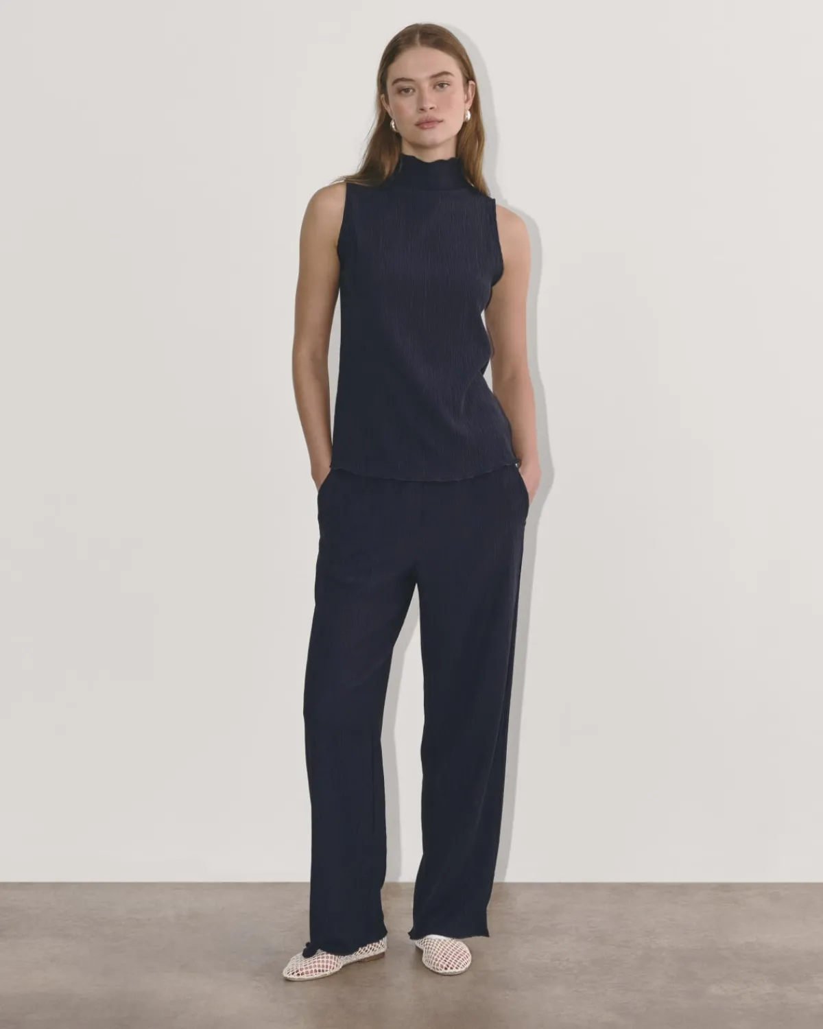 Everlane Pants*The Crinkle Pant