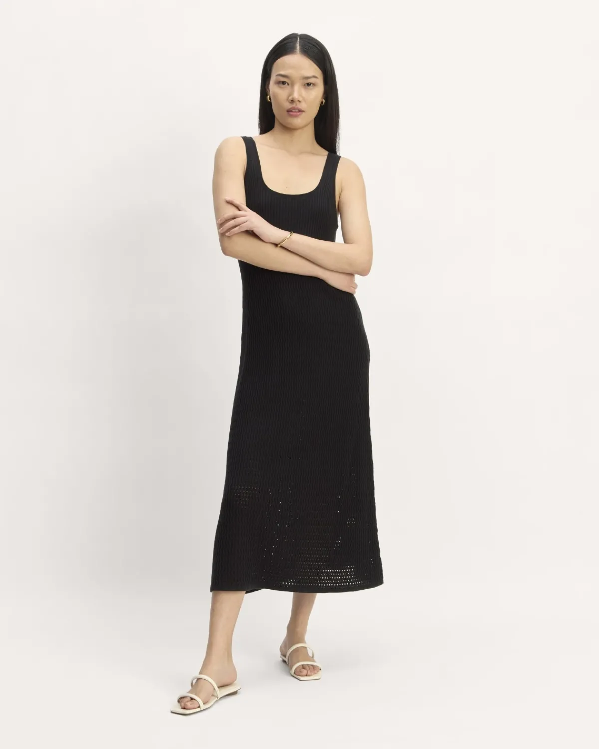 Everlane Dresses*The Crochet Knit Tank Dress