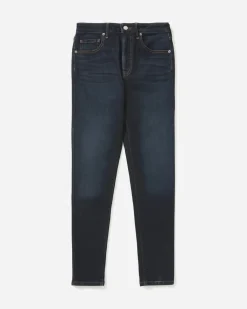 Everlane Jeans*The Curvy Authentic Stretch High-Rise Skinny Jean Dark Blue Wash