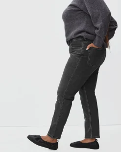 Everlane Jeans|Slim Jeans*The Curvy Cheeky® Straight Jean Washed Black