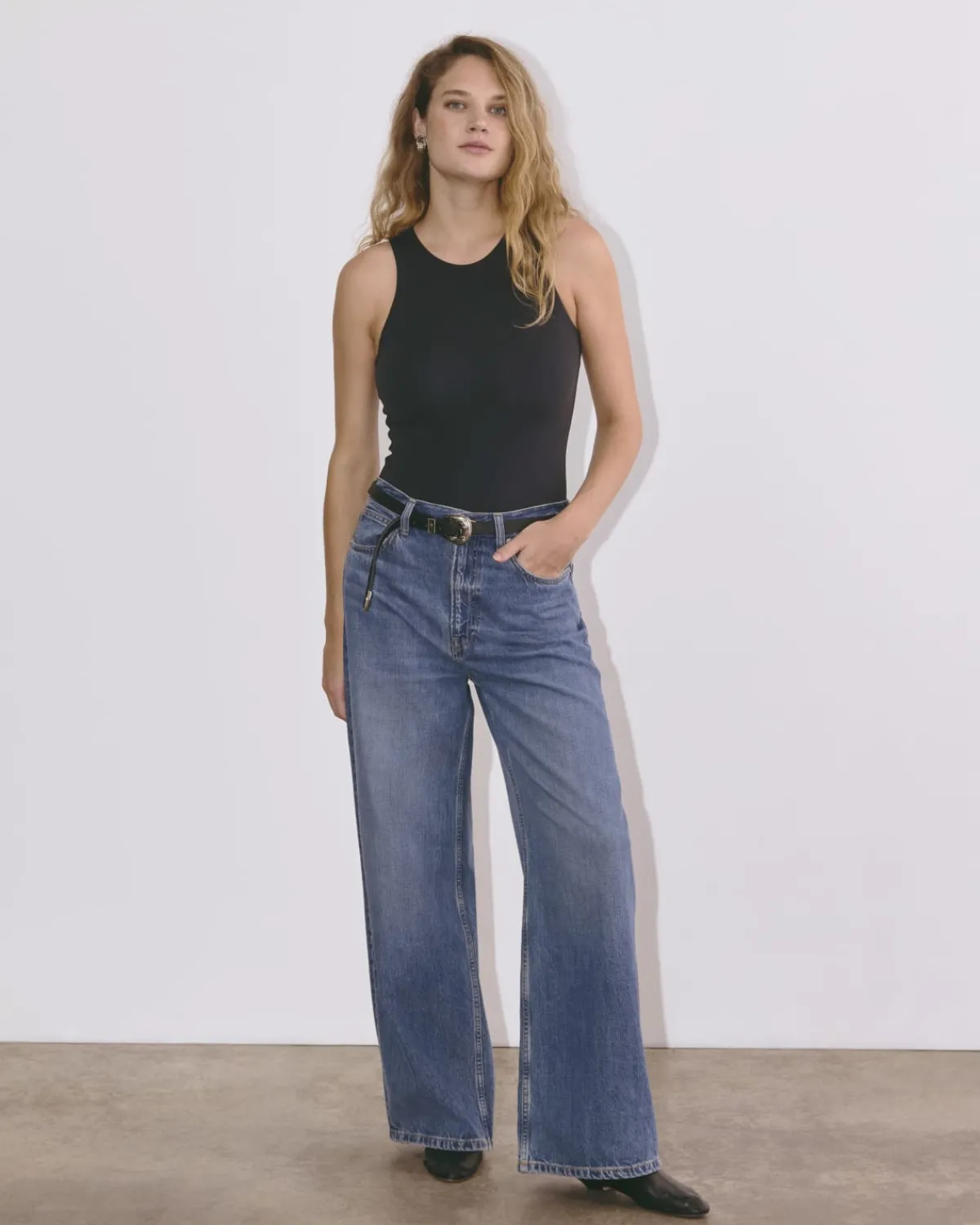 Everlane Bodysuits|Tees*The Cutaway Tank Bodysuit Black