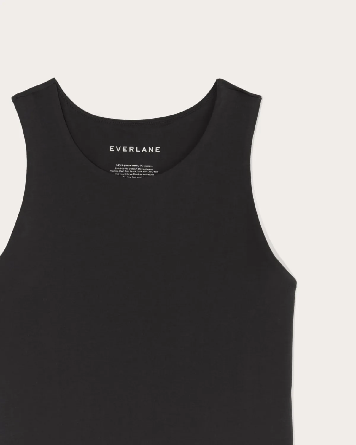 Everlane Bodysuits|Tees*The Cutaway Tank Bodysuit Black