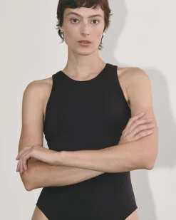 Everlane Bodysuits|Tees*The Cutaway Tank Bodysuit Black