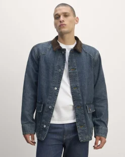 Everlane Jackets & Coats|Jackets & Coats*The Denim Ranch Jacket Deep Atlantic