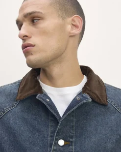 Everlane Jackets & Coats|Jackets & Coats*The Denim Ranch Jacket Deep Atlantic
