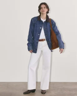 Everlane Jackets & Coats|Jackets & Coats*The Denim Ranch Jacket Deep Atlantic