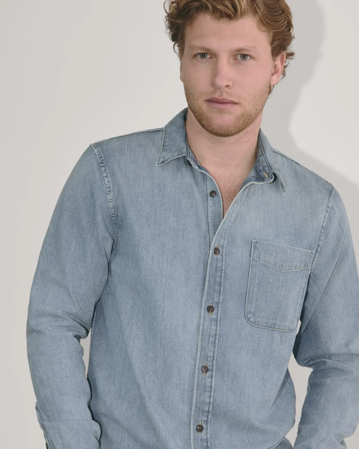 Everlane Jeans|Denim Shirts & Jackets*The Denim Shirt Light Indigo