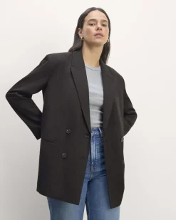 Everlane Jackets & Coats|Blazers*The Double-Breasted Blazer in Buttersmooth