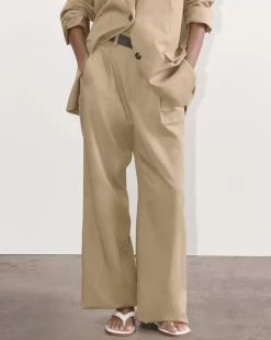 Everlane Pants|Wide-Leg Pants*The Draper Pleated Pant in Buttersmooth