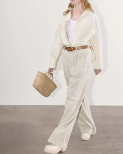 Everlane Pants|Wide-Leg Pants*The Draper Pleated Pant in Buttersmooth