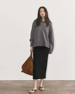 Everlane Shorts & Skirts|Jeans*The Dream Maxi Skirt Spring Blue