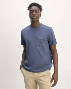 Everlane Tees*The Essential Organic Garment-Dyed Crew