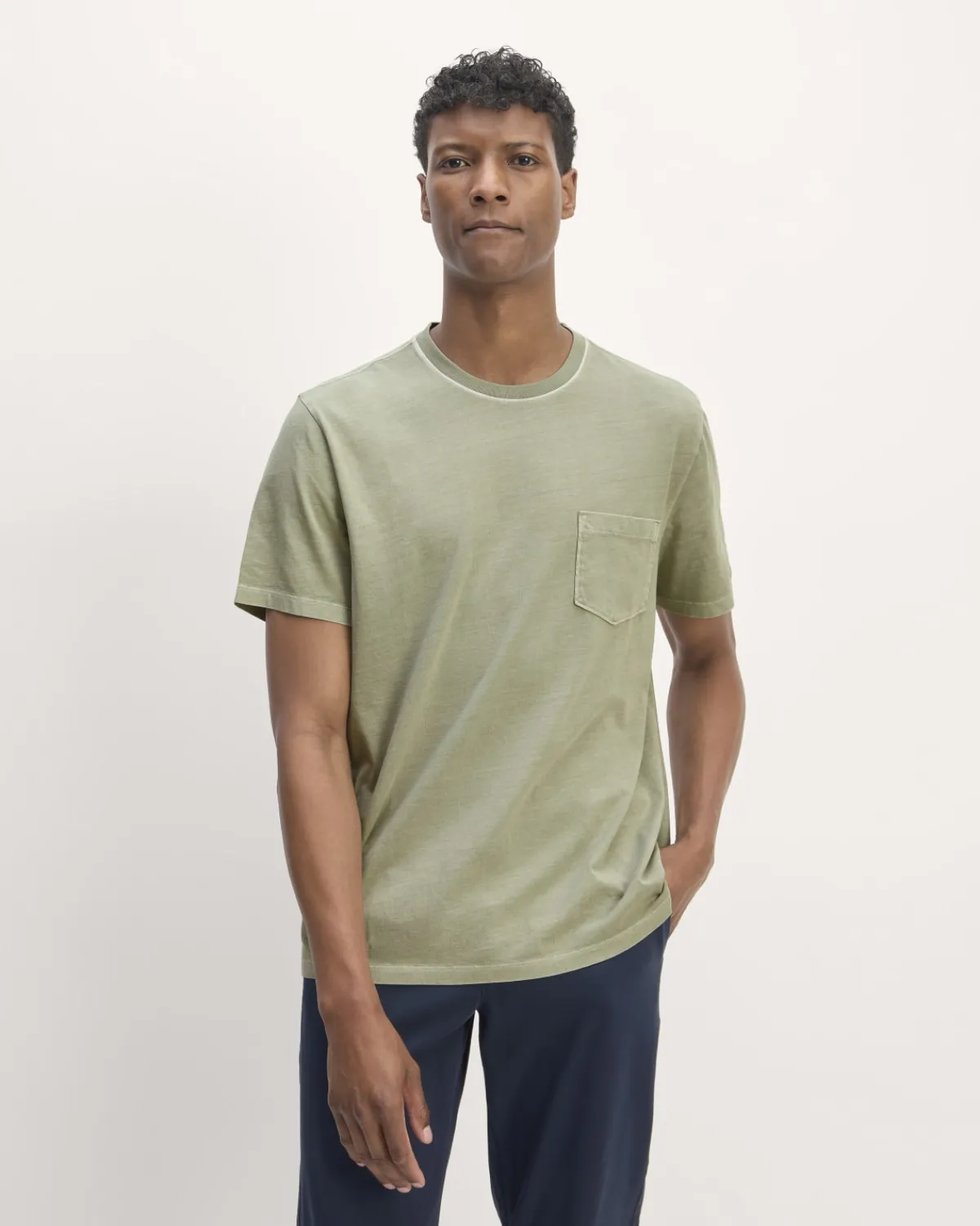 Everlane Tees*The Essential Organic Garment-Dyed Crew