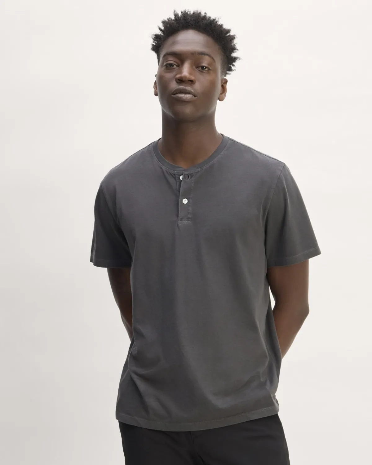 Everlane Tees*The Essential Organic Garment-Dyed Henley