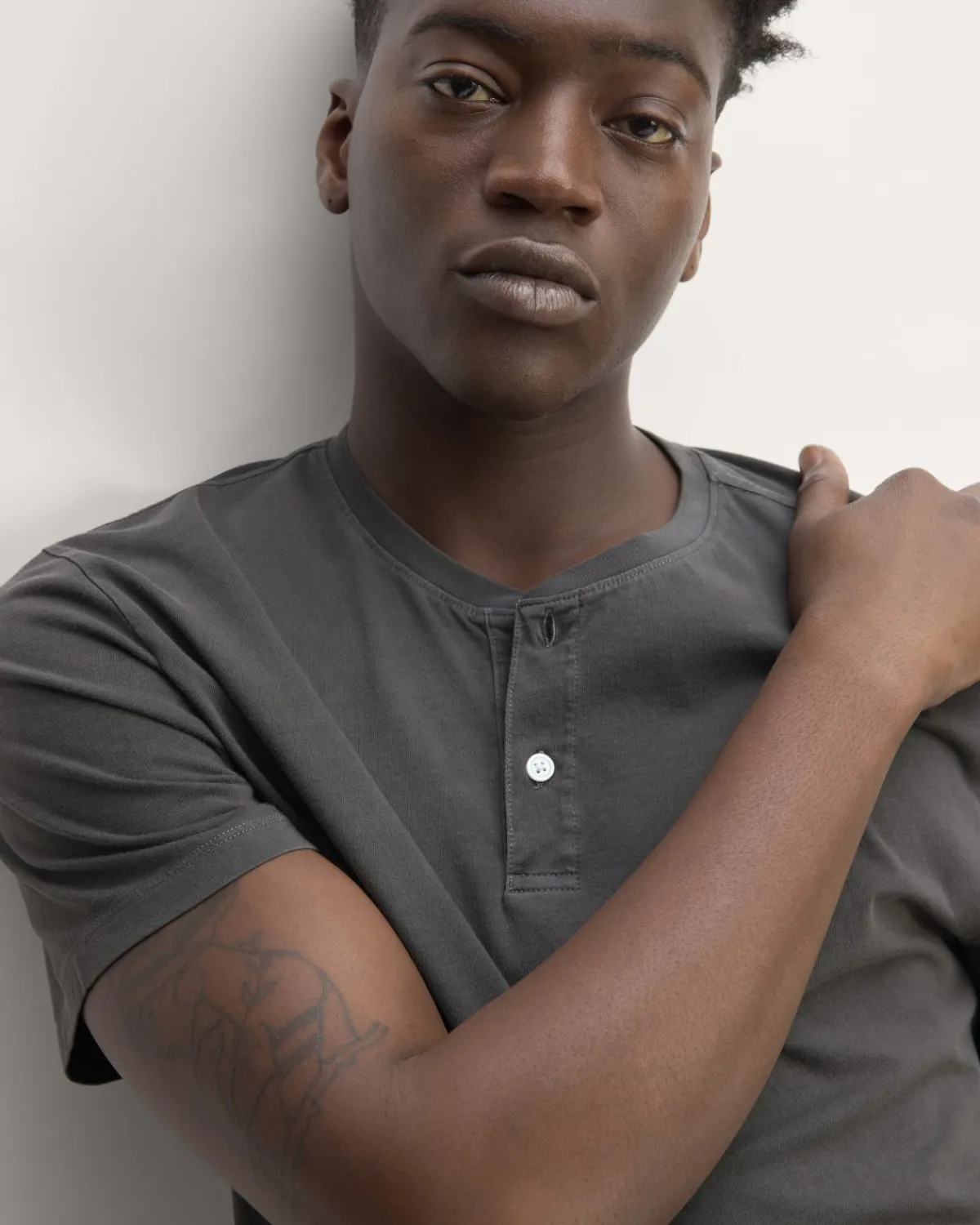 Everlane Tees*The Essential Organic Garment-Dyed Henley