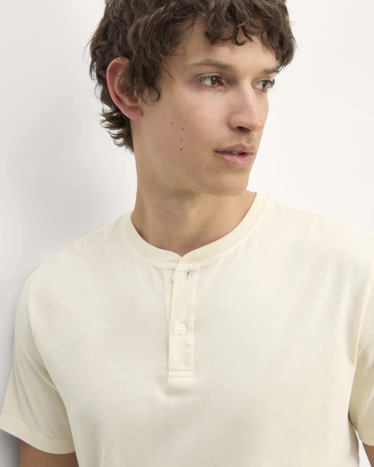Everlane Tees*The Essential Organic Garment-Dyed Henley