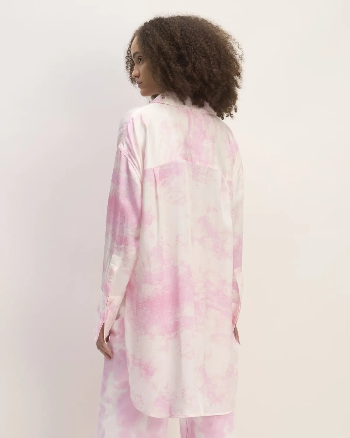 Everlane Tops*The x Marques' Almeida Satin Tie-Dye Shirt