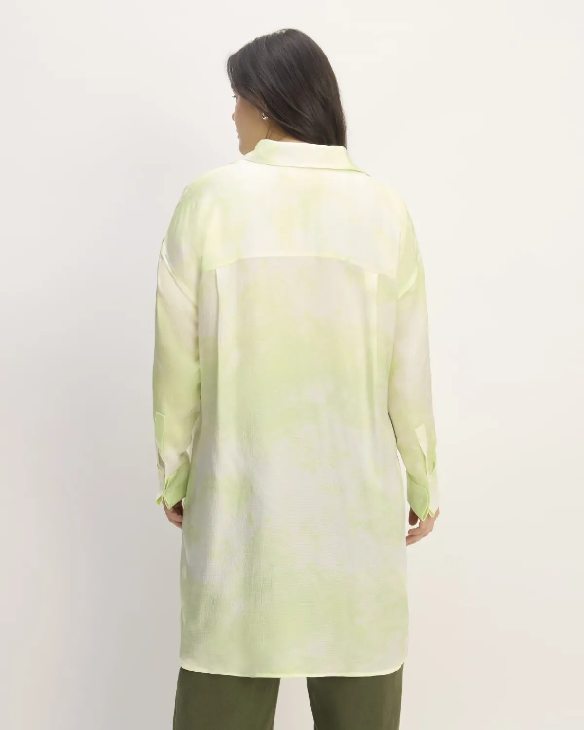 Everlane Tops*The x Marques' Almeida Satin Tie-Dye Shirt