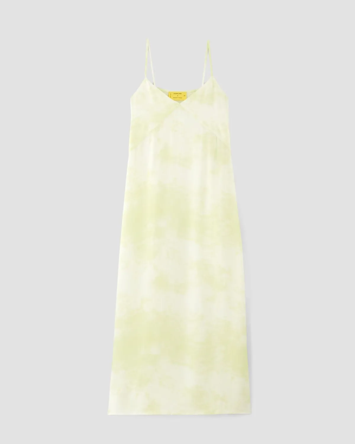 Everlane Dresses*The x Marques' Almeida Satin Tie-Dye Dress Seafoam Tie-Dye