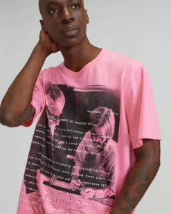 Everlane Tees|Tees*The Everyone Recycled Graphic Tee Carnation Pink
