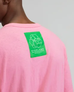Everlane Tees|Tees*The Everyone Recycled Graphic Tee Carnation Pink