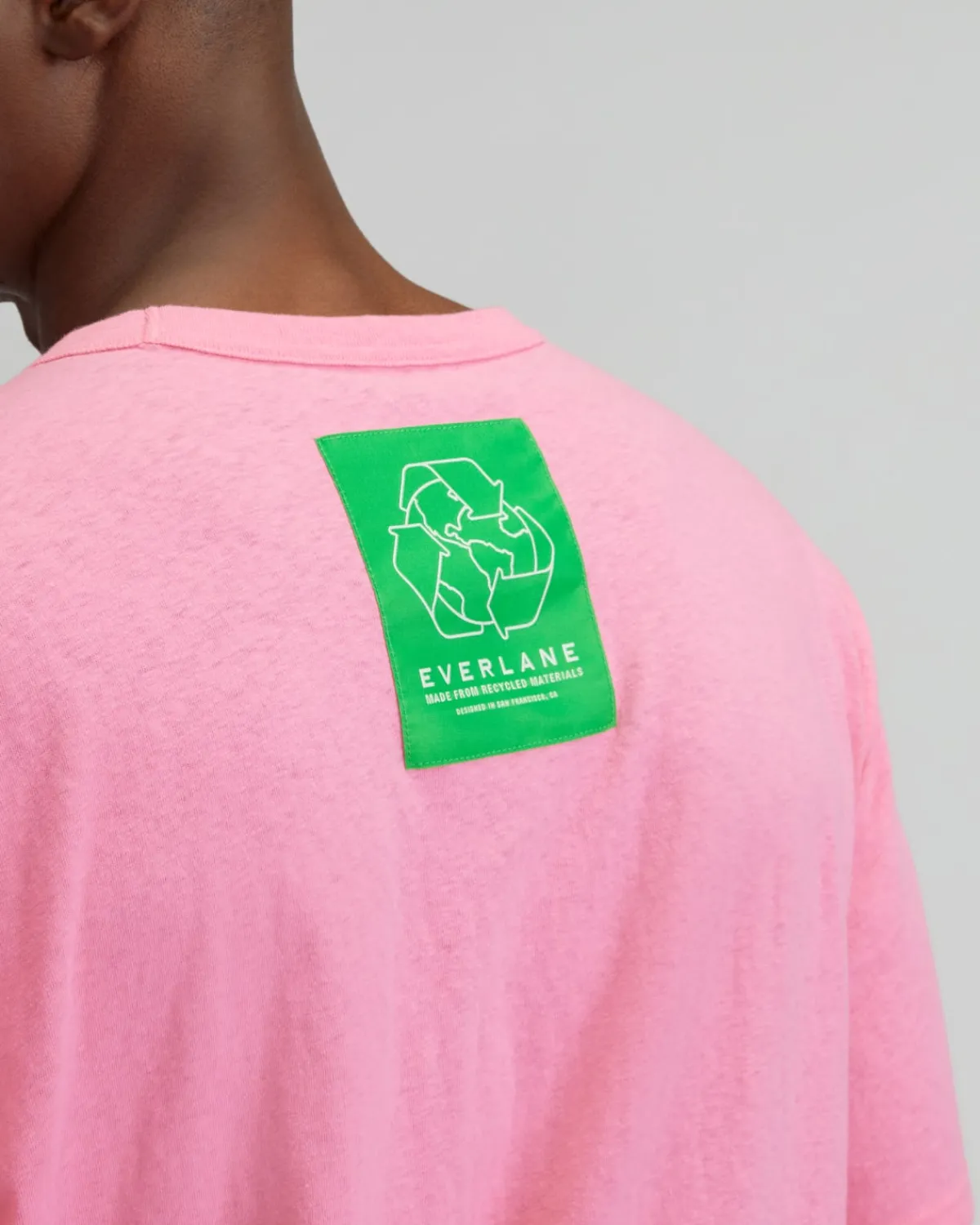 Everlane Tees|Tees*The Everyone Recycled Graphic Tee Carnation Pink