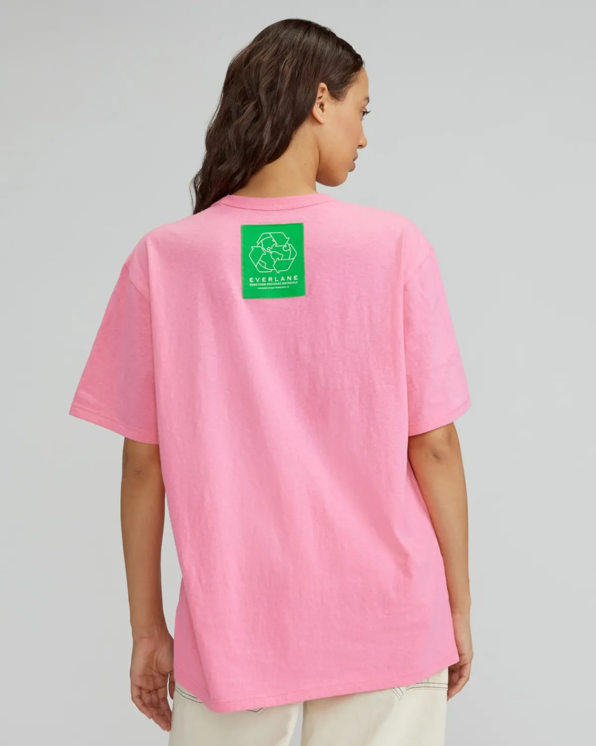 Everlane Tees|Tees*The Everyone Recycled Graphic Tee Carnation Pink