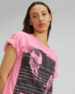 Everlane Tees|Tees*The Everyone Recycled Graphic Tee Carnation Pink