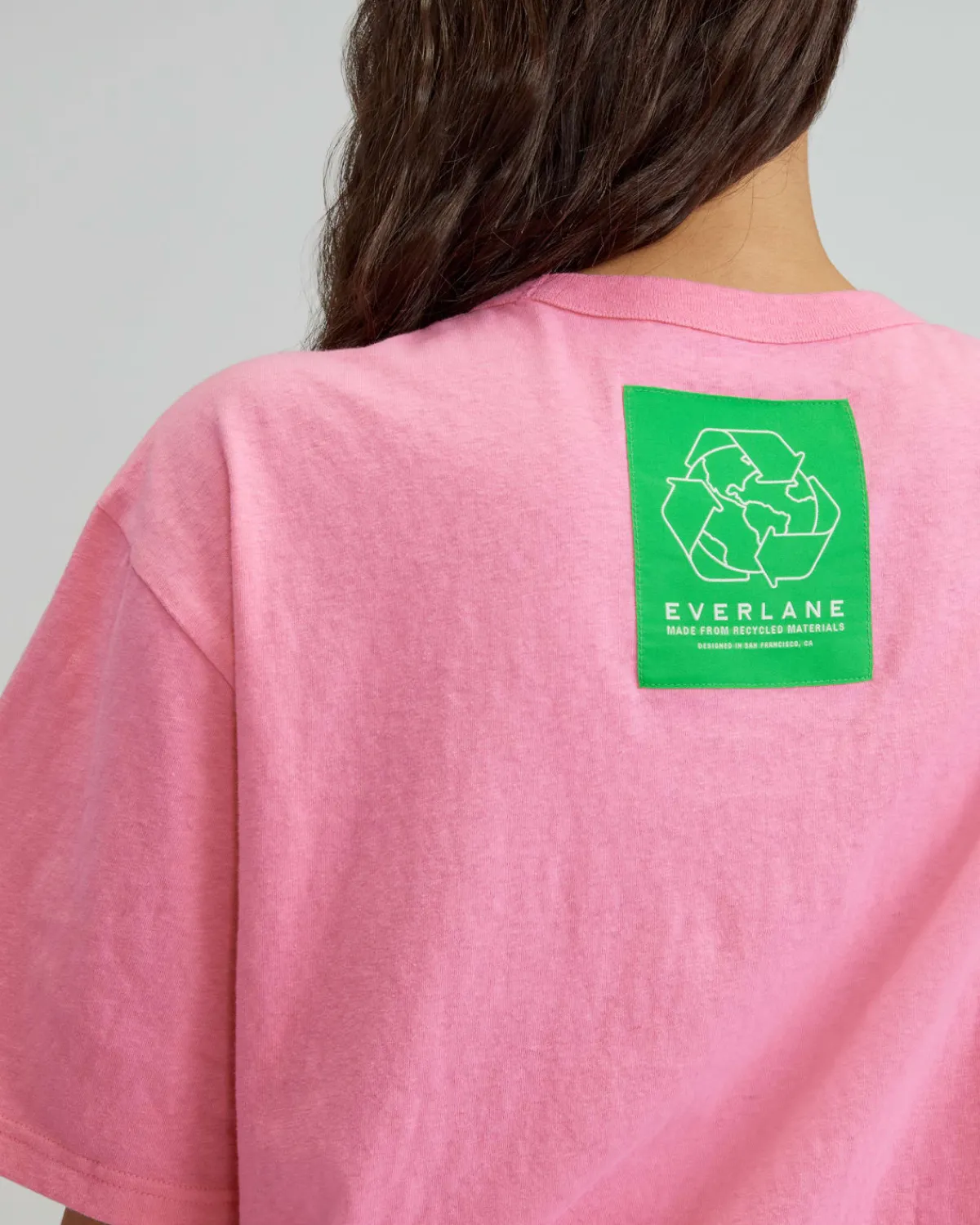 Everlane Tees|Tees*The Everyone Recycled Graphic Tee Carnation Pink