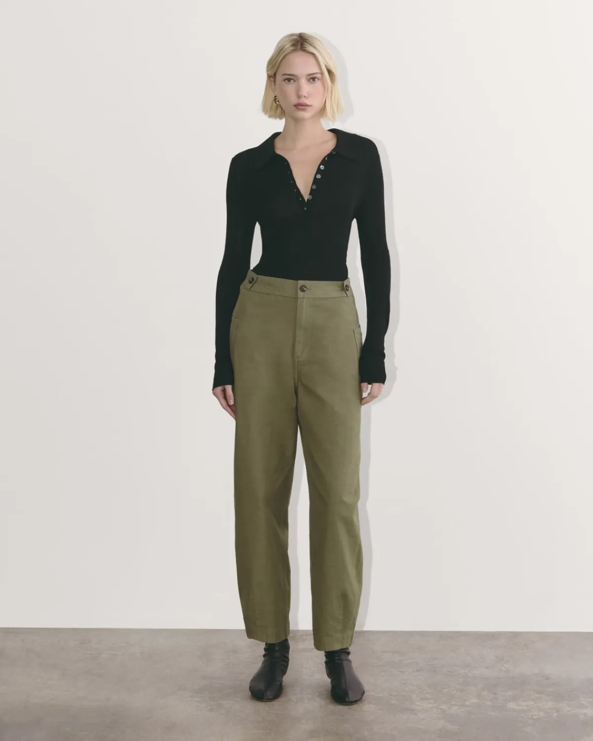 Everlane Pants|Barrel Pants*The Fatigue Barrel Pant