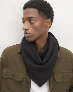 Everlane Accessories|Scarves & Beanies*The Feather Cashmere Bandana Black