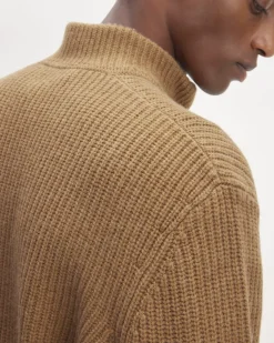Everlane Sweaters|Turtleneck Sweaters*The Felted Merino Half-Zip Sweater