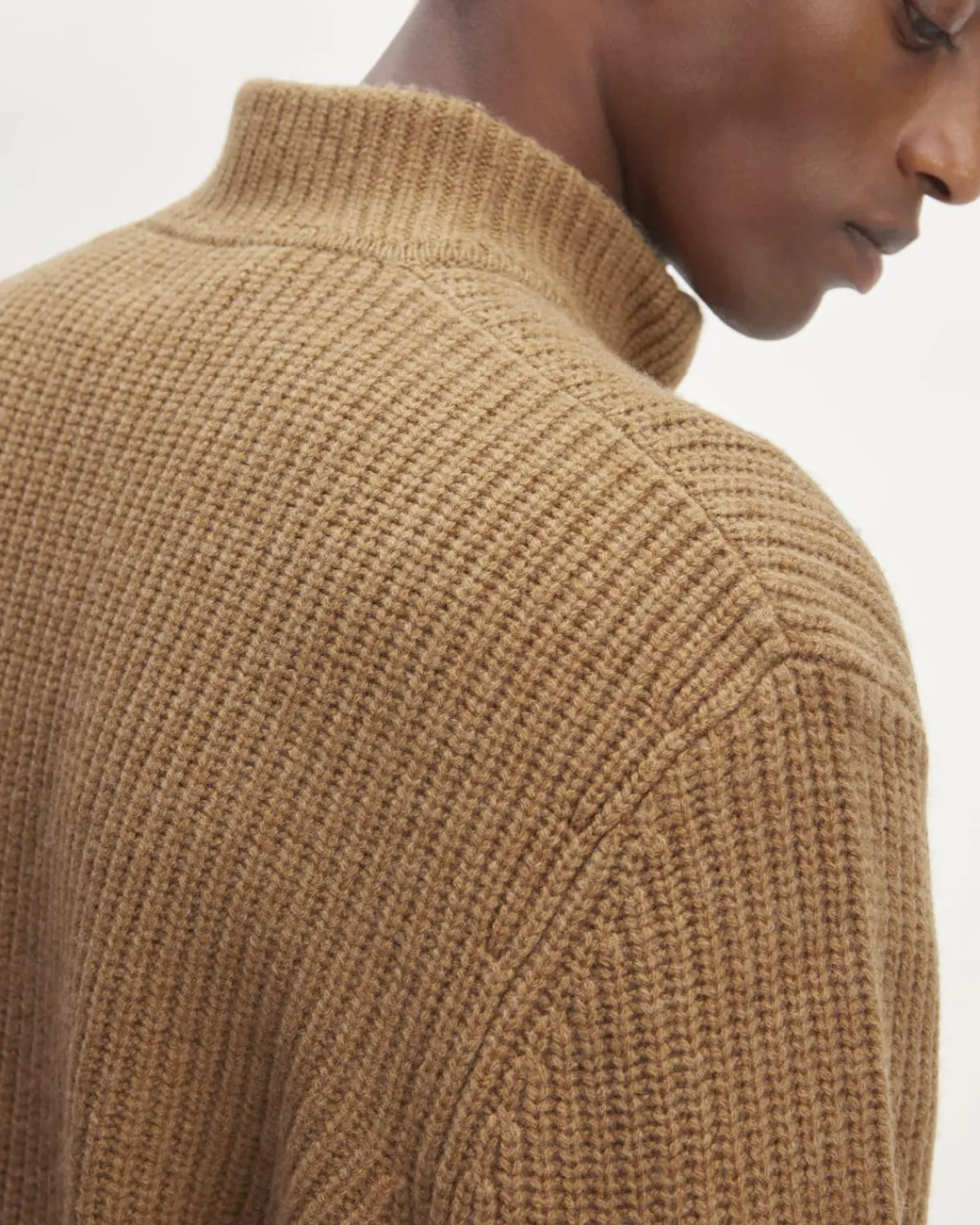 Everlane Sweaters|Turtleneck Sweaters*The Felted Merino Half-Zip Sweater
