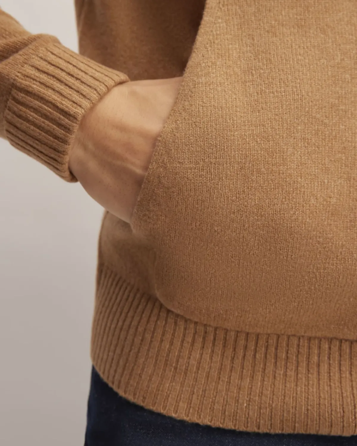 Everlane Sweaters|Turtleneck Sweaters*The Felted Merino Hoodie