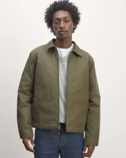 Everlane Jackets & Coats|Shirts*The Filled Harrington Jacket Black
