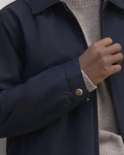 Everlane Jackets & Coats|Shirts*The Filled Harrington Jacket Black