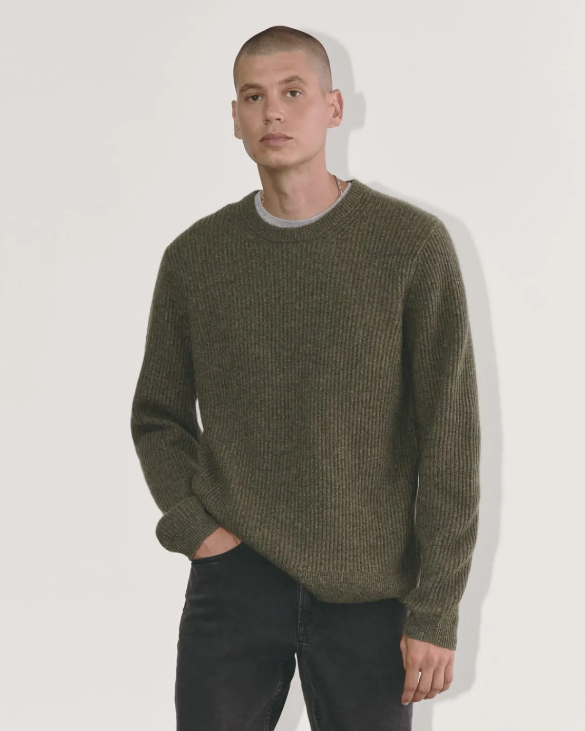 Everlane Sweaters|Crew Sweaters*The Fisherman Crew in Wool Cashmere