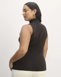 Everlane Tees|Tank Tops*The Form Mock-Neck Tank