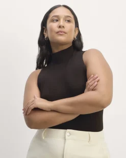 Everlane Tees|Tank Tops*The Form Mock-Neck Tank