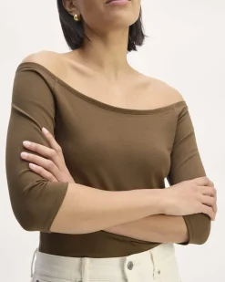 Everlane Tops*The Form Off-Shoulder Top