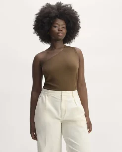 Everlane Tops*The Form One-Shoulder Tank