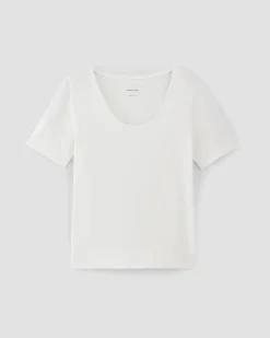 Everlane Tees|Short Sleeve Tees*The Form Scoop-Neck Tee