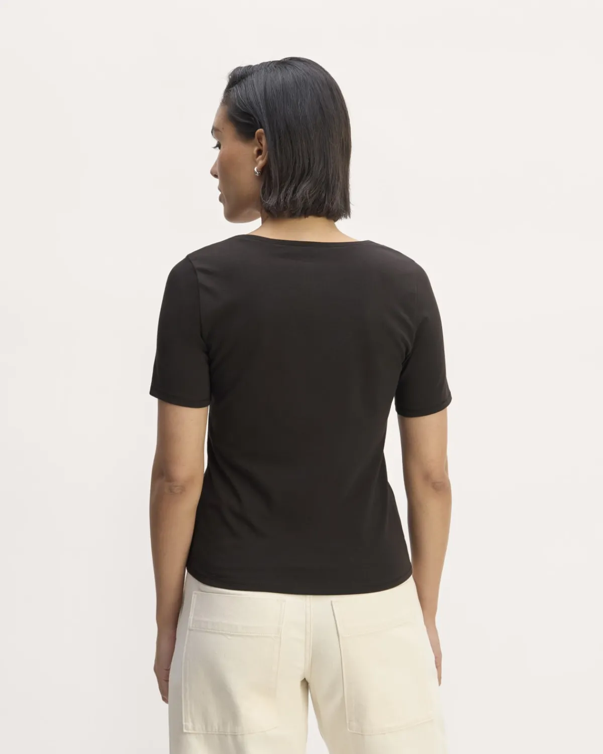 Everlane Tees|Short Sleeve Tees*The Form Scoop-Neck Tee