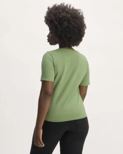 Everlane Tees|Short Sleeve Tees*The Form Scoop-Neck Tee