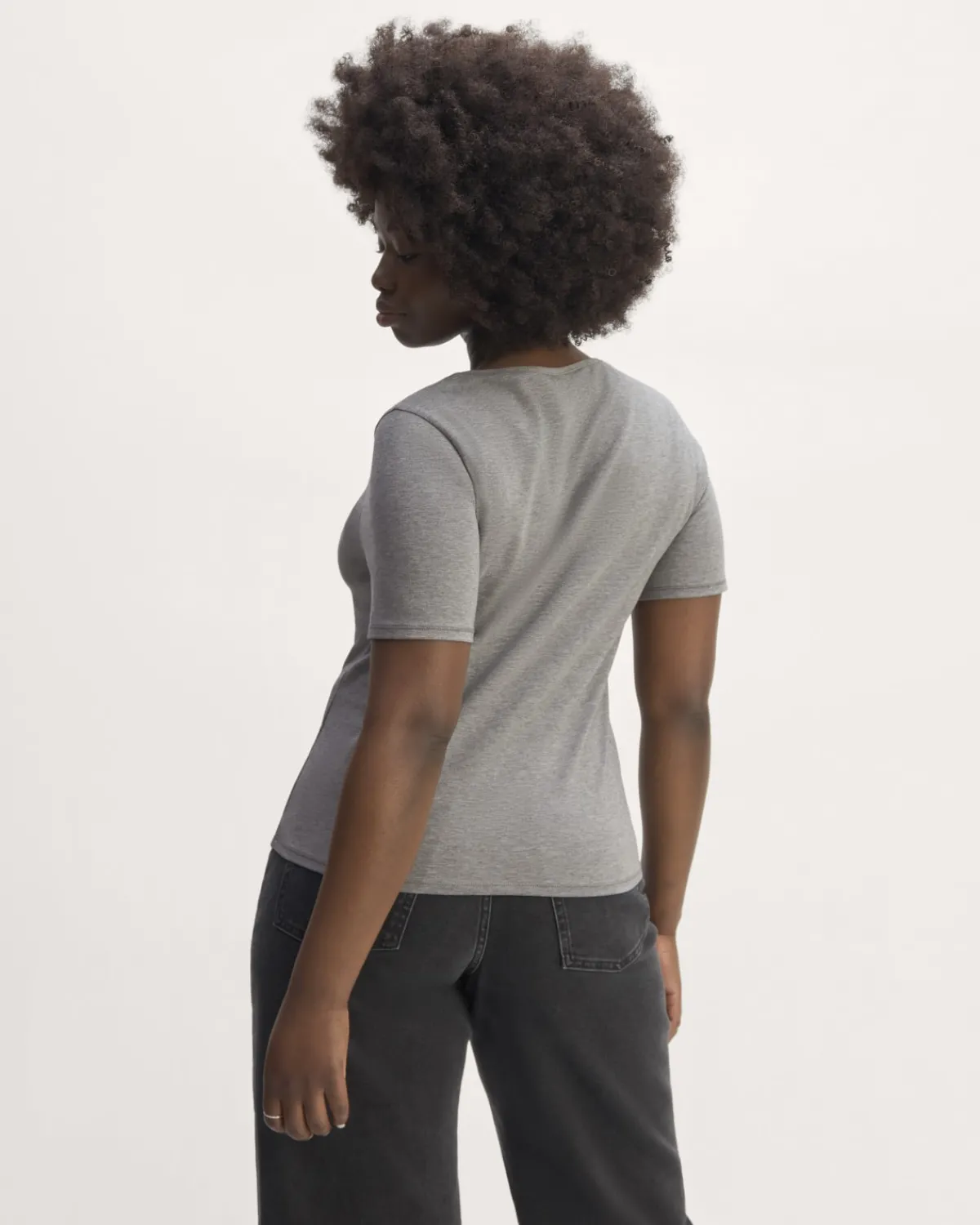 Everlane Tees|Short Sleeve Tees*The Form Scoop-Neck Tee