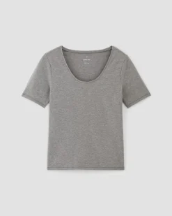Everlane Tees|Short Sleeve Tees*The Form Scoop-Neck Tee