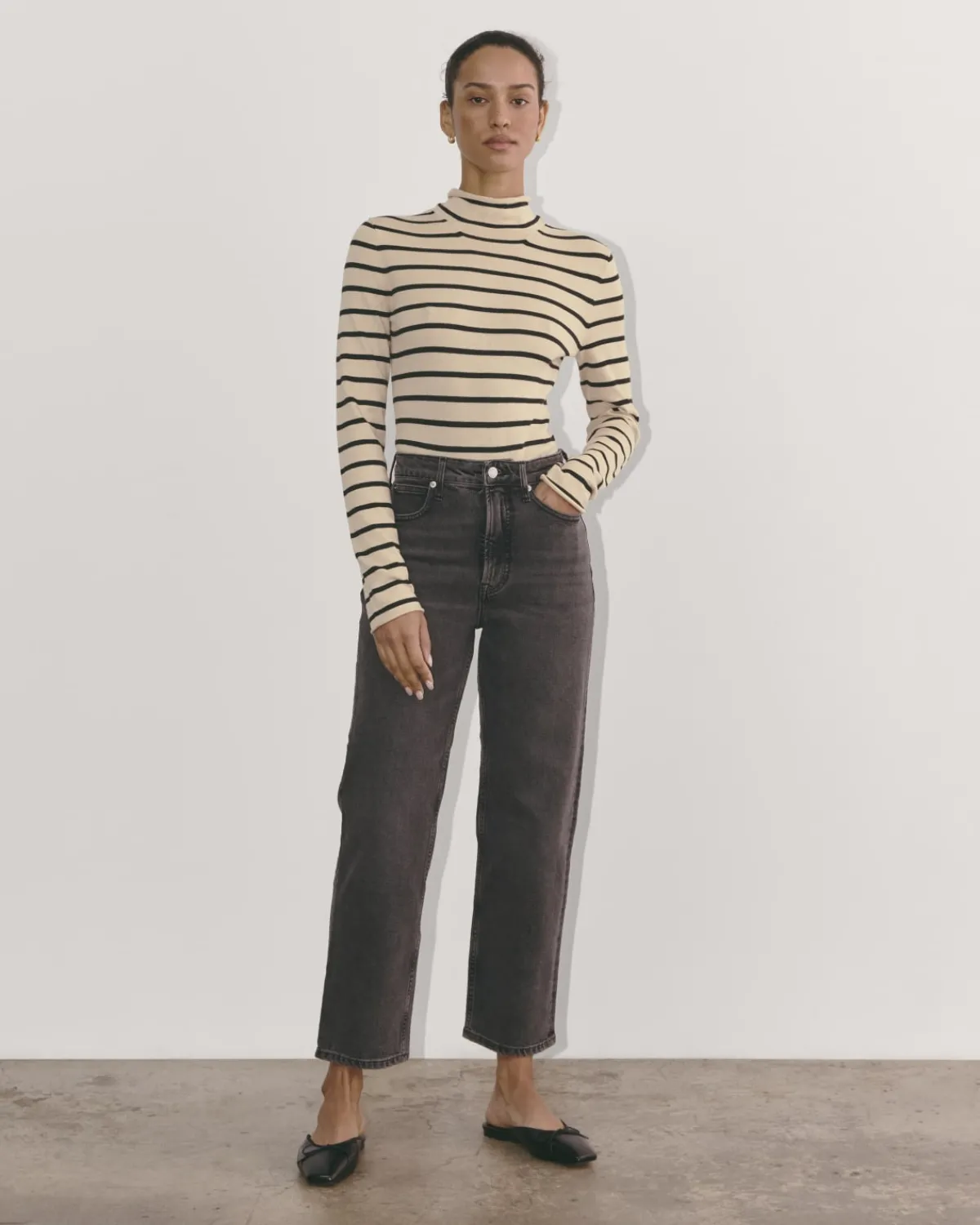 Everlane Sweaters*The Funnel Neck in Cotton Cashmere