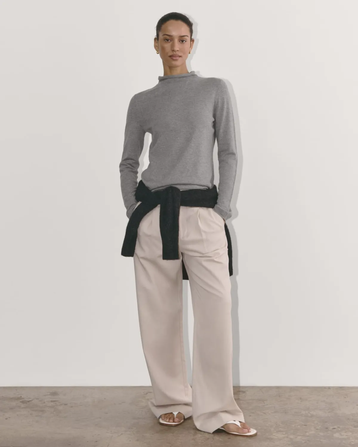 Everlane Sweaters*The Funnel Neck in Cotton Cashmere